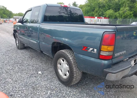 2007 GMC Sierra 1500 Classic Sle2 z USA, uszkodzony, nr VIN 1GTEK19Z87Z138074